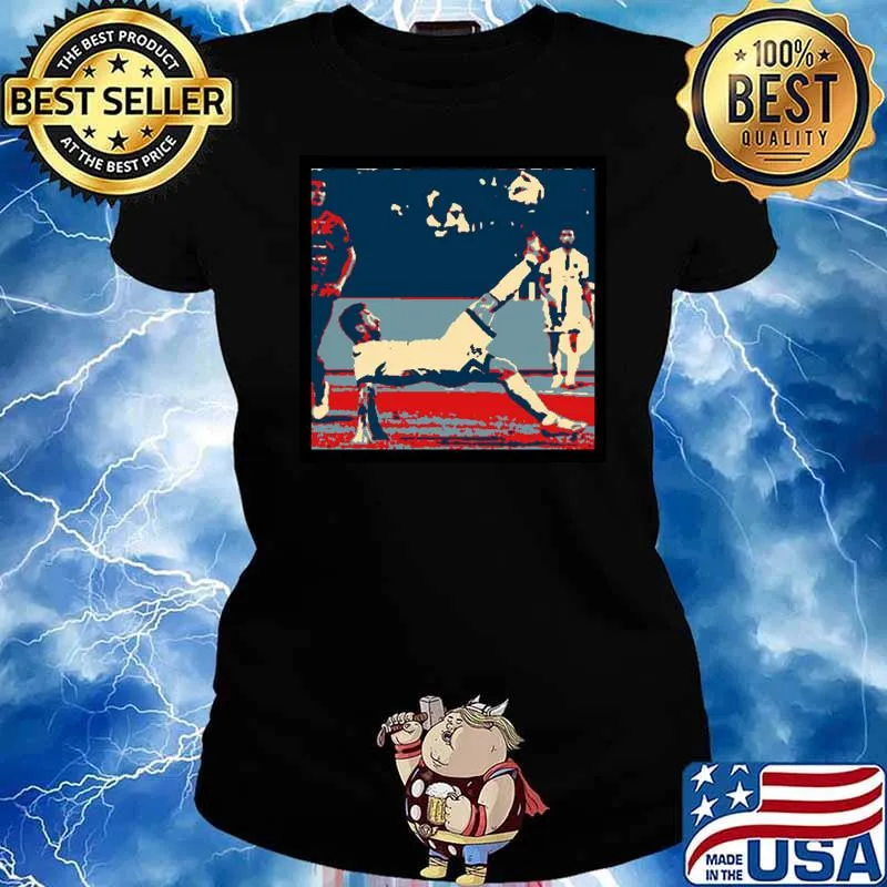 Lionel Messi bicycle kick T-Shirt Ladies tee