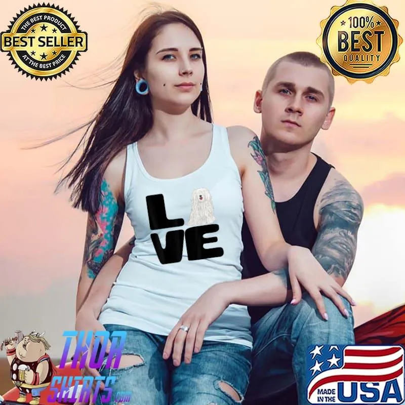 Love My Pulik Dog Lover T-Shirt Tank Top