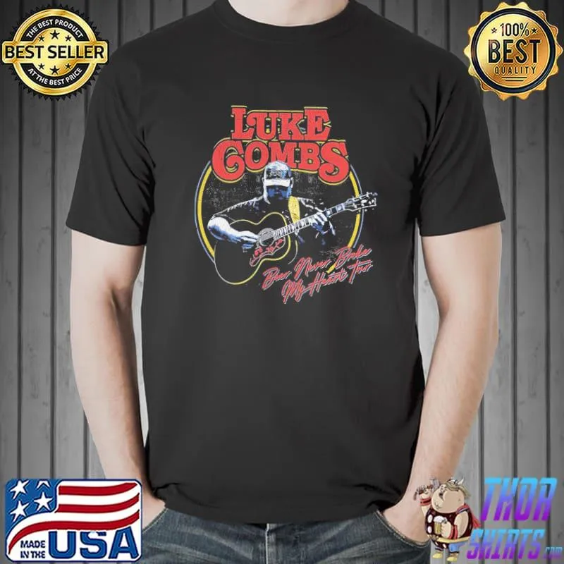 Luke combs beer never broke my heart tour classic shirt