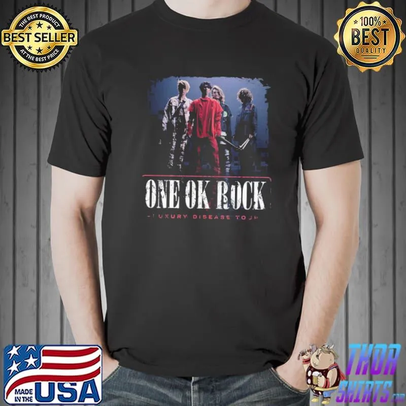 Luxury disease tour one ok rock classic shirt