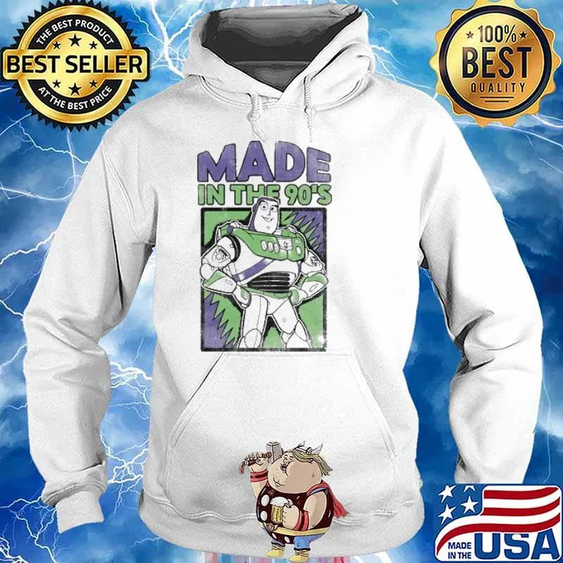 Made in the 90s Buzz Lightyear Shirt Hoodie