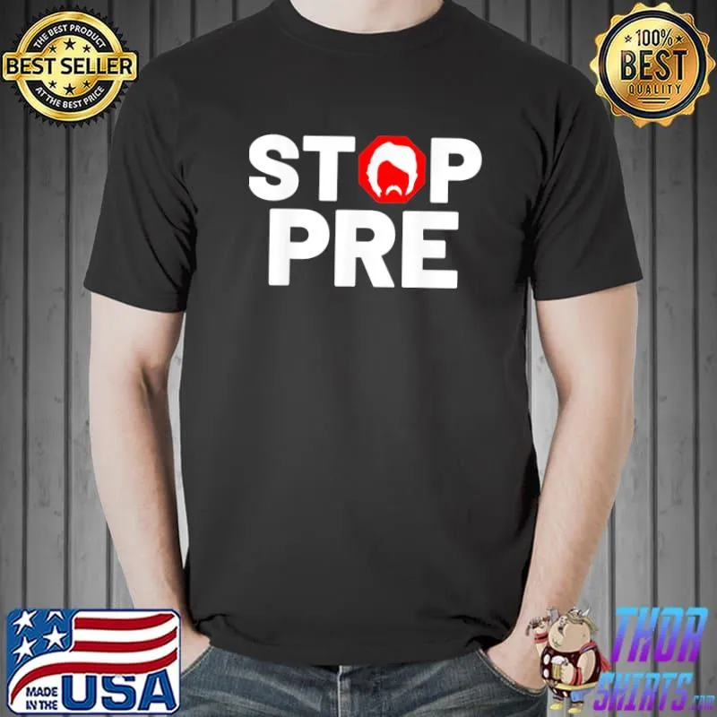 Marathon running vintage stop pre classic shirt