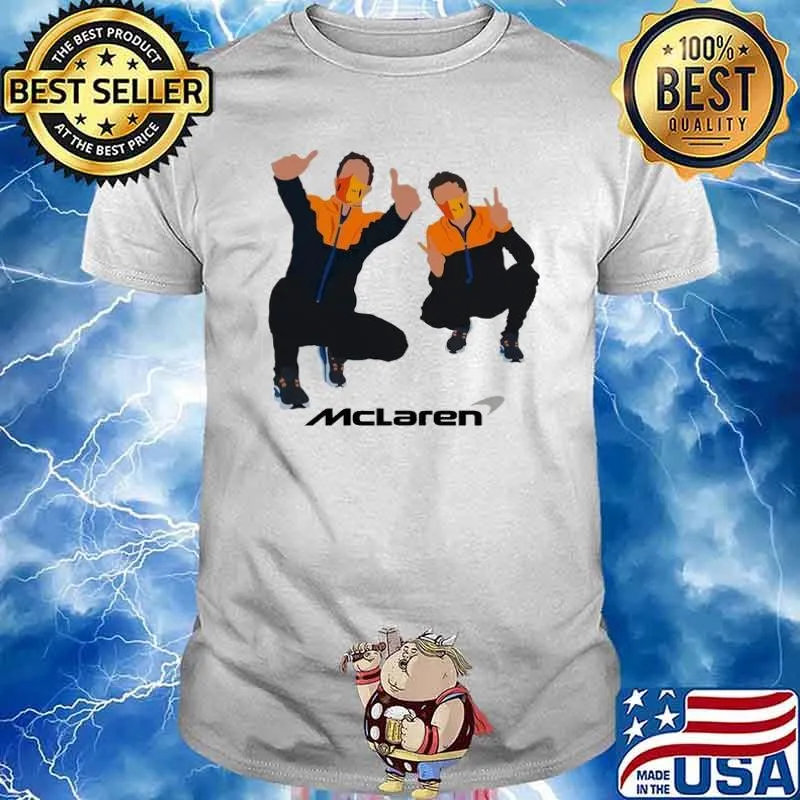 Mclaren Daniel Ricciardo Lando Norris Shirt