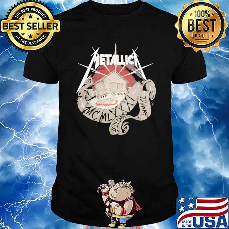 Metallica 40th Anniversary Garage Shirt