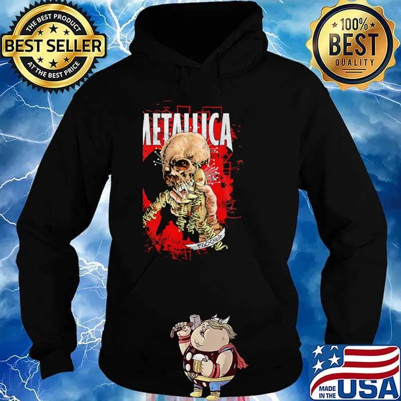 Metallica Fixxxer Redux Skull Shirt Hoodie