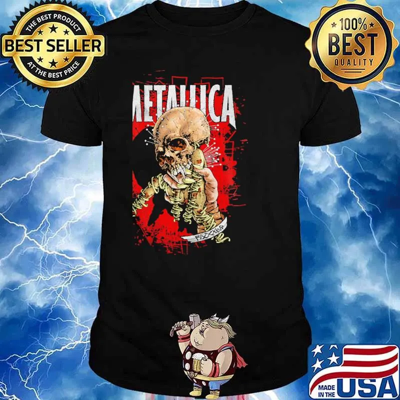 Metallica Fixxxer Redux Skull Shirt
