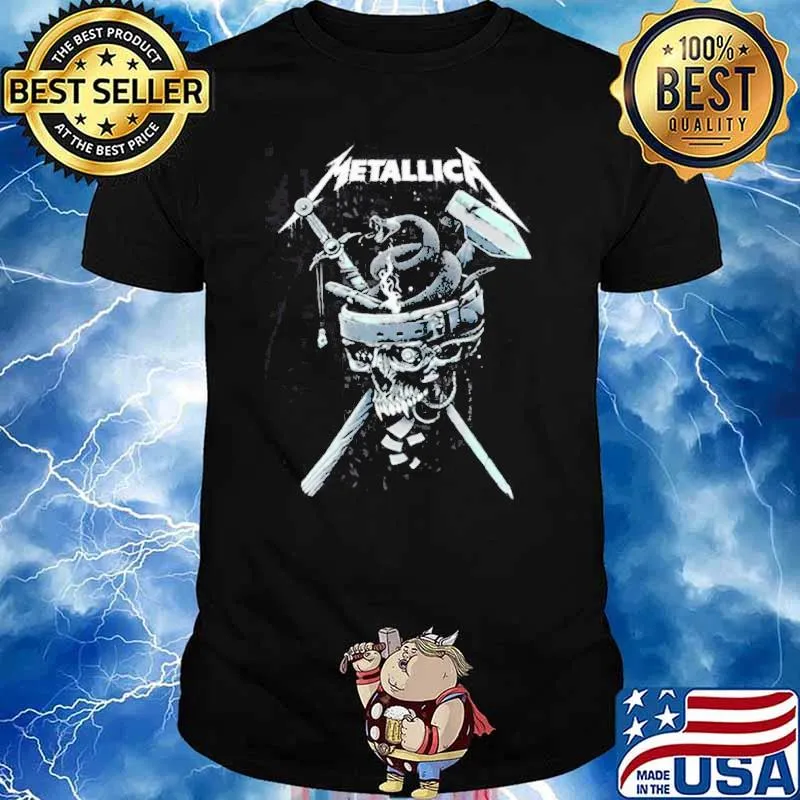 Metallica History Skull Shirt
