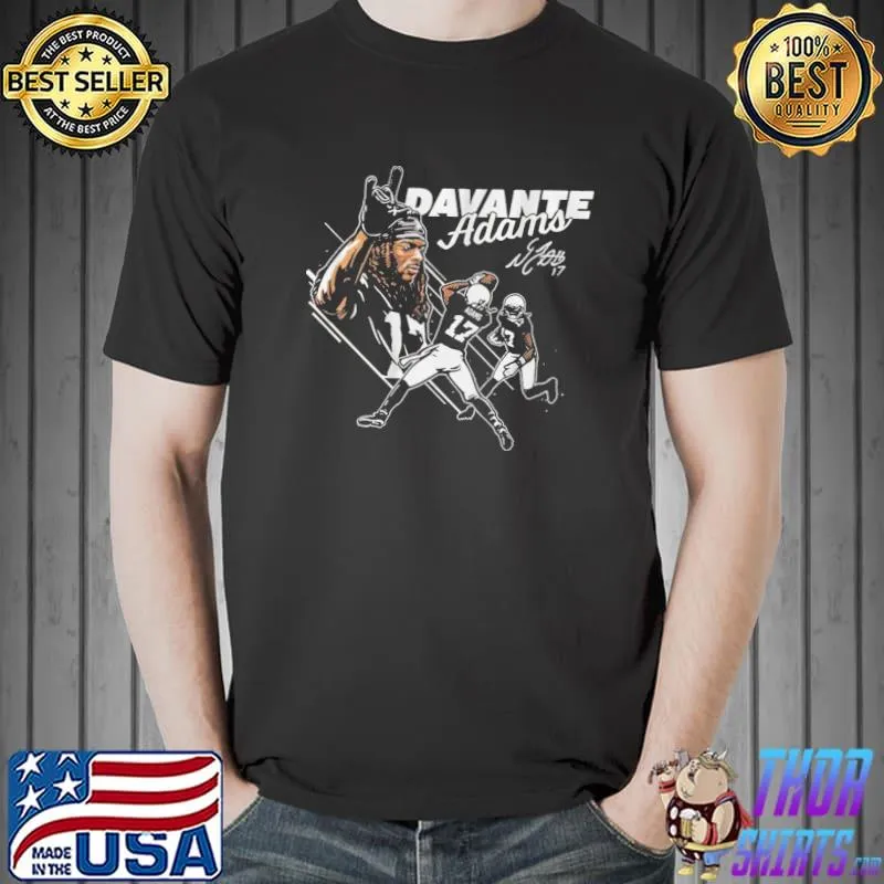 NFL davante adams signature for las vegas raiders fan classic shirt