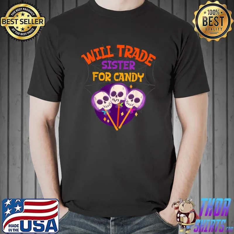 Nightmare Death Halloween Movie will trade sister for candy T-Shirt