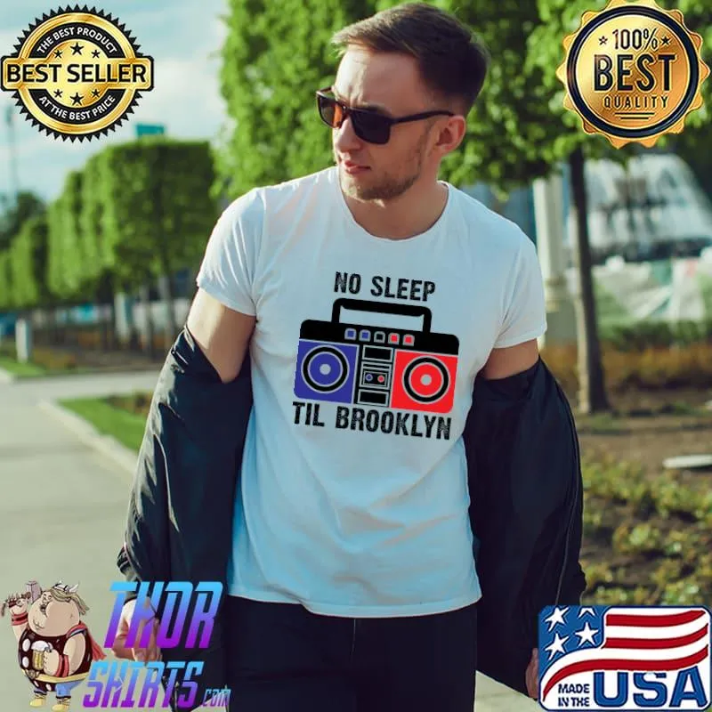 No Sleep Til Brooklyn Video Rad Blue T-Shirt