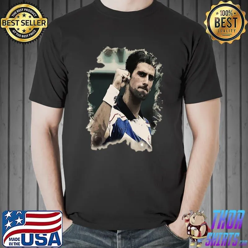 Novak Djokovic Art Classic T-Shirt