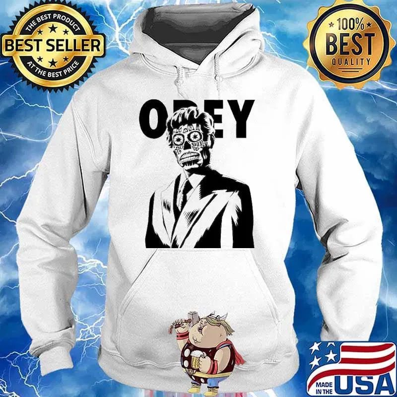 Obey _ They Live Shirt Hoodie