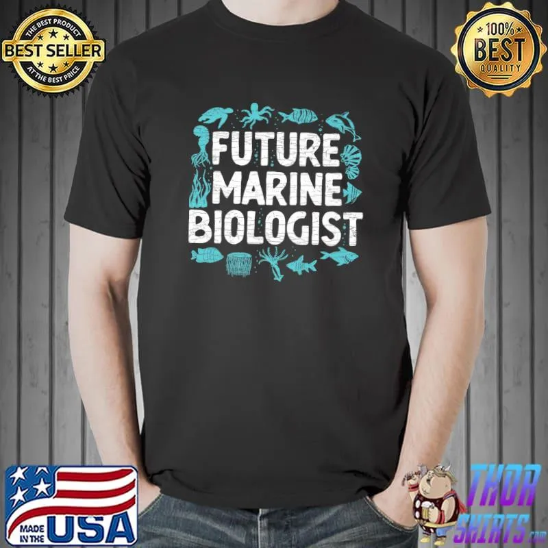 Oceanography Future Marine Biologist Sea Animal T-Shirt
