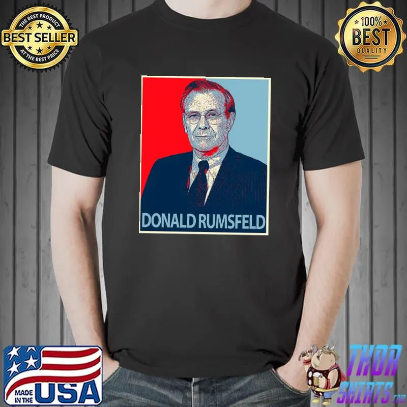 Official Tribute Merchandise of Donald Rumsfeld Essential T-Shirt