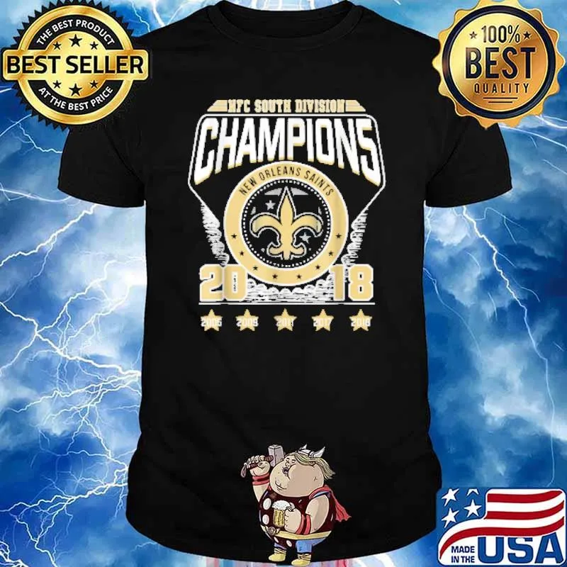 Order Now ‘nfc South Division Champions 2018 New Orleans Saints Shirt