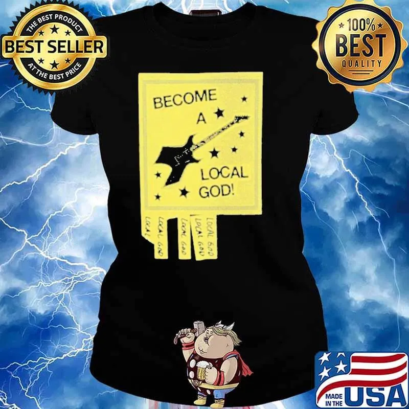 Panic at the disco merch become a local god s Ladies tee