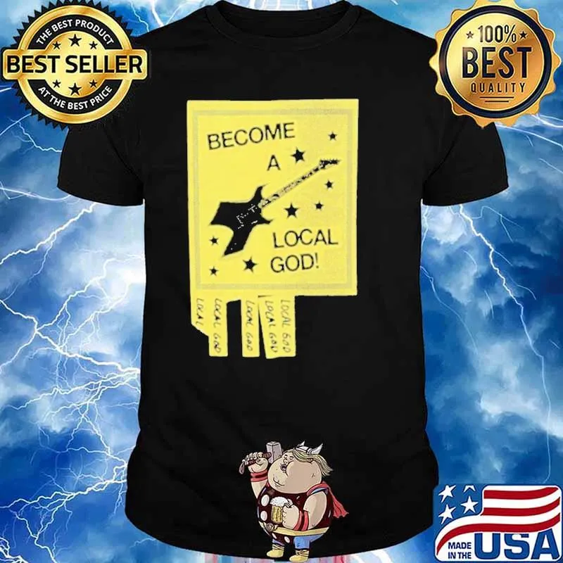 Panic at the disco merch become a local god shirt