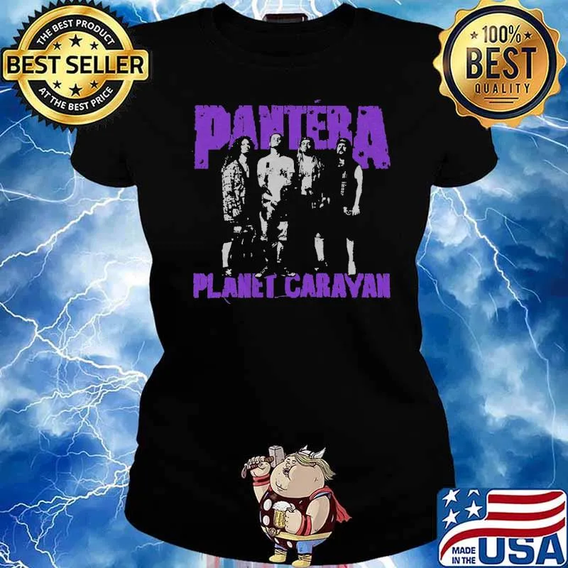 Pantera Planet Caravan Vintage Shirt Ladies tee