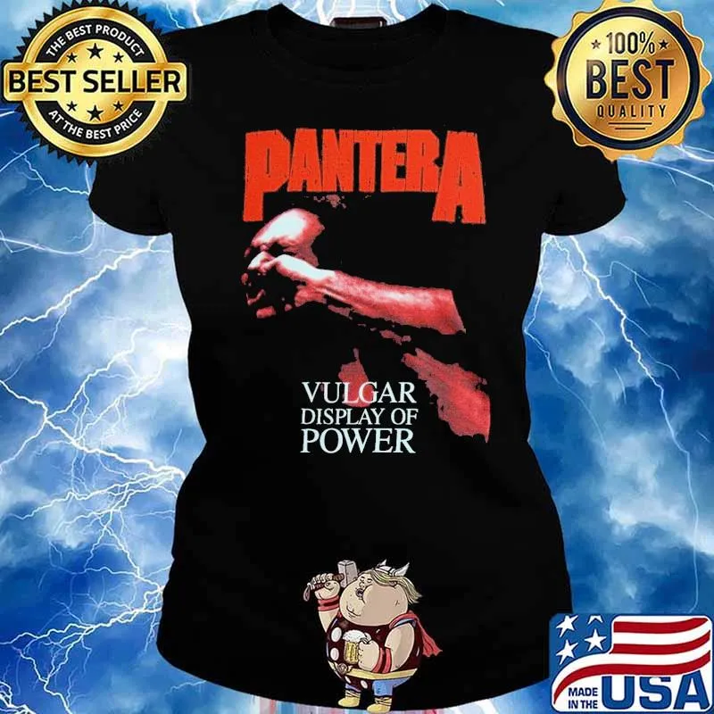 Pantera Vulgar Display Of Power Shirt Ladies tee