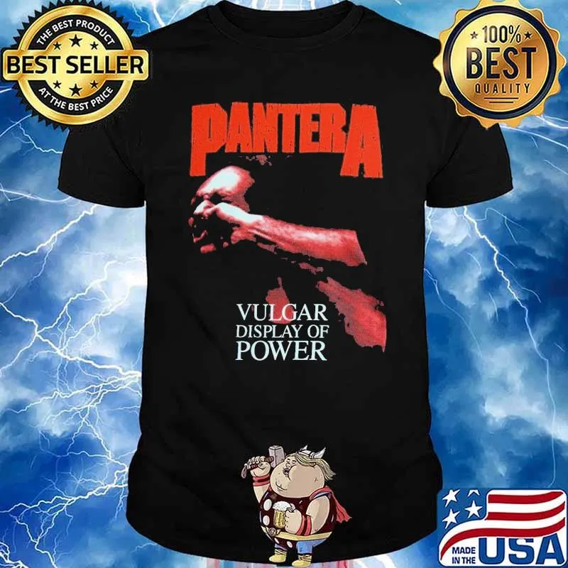 Pantera Vulgar Display Of Power Shirt