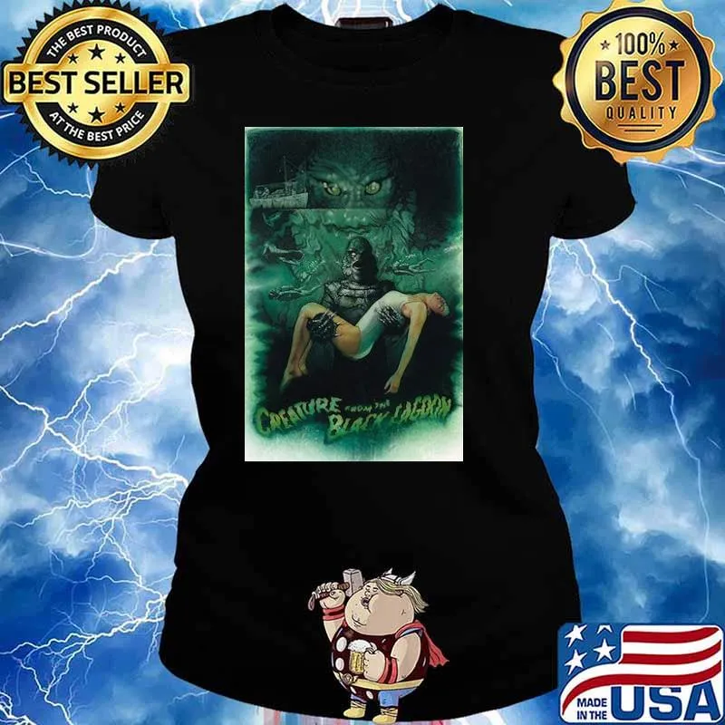 Poster Creature from the Black Lagoon Shirt Ladies tee