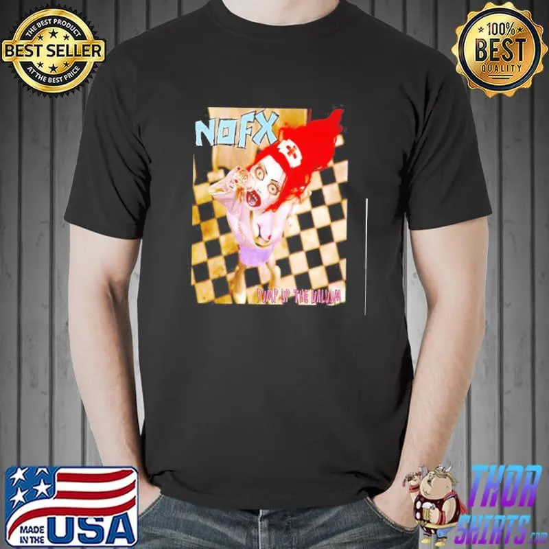 Pump up suster nofx trending 01 trI blend retro rock band classic shirt