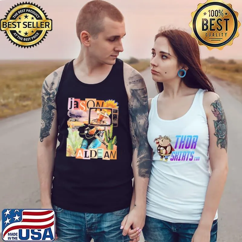 Retro jason aldean got what I got gift fan classic s Tank Top