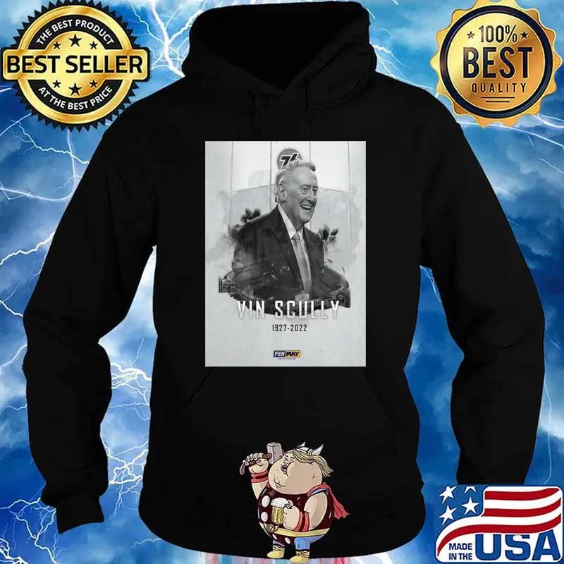 Rip Vin Scully 1927 - 2022 Classic T-Shirt Hoodie