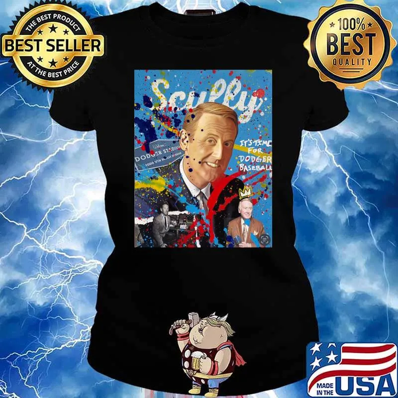 RIP Vin Scully Poster Classic T-Shirt Ladies tee