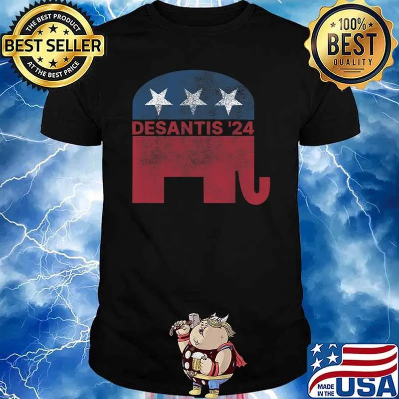 Ron Desantis 2024 Republican Elephant Classic T-Shirt