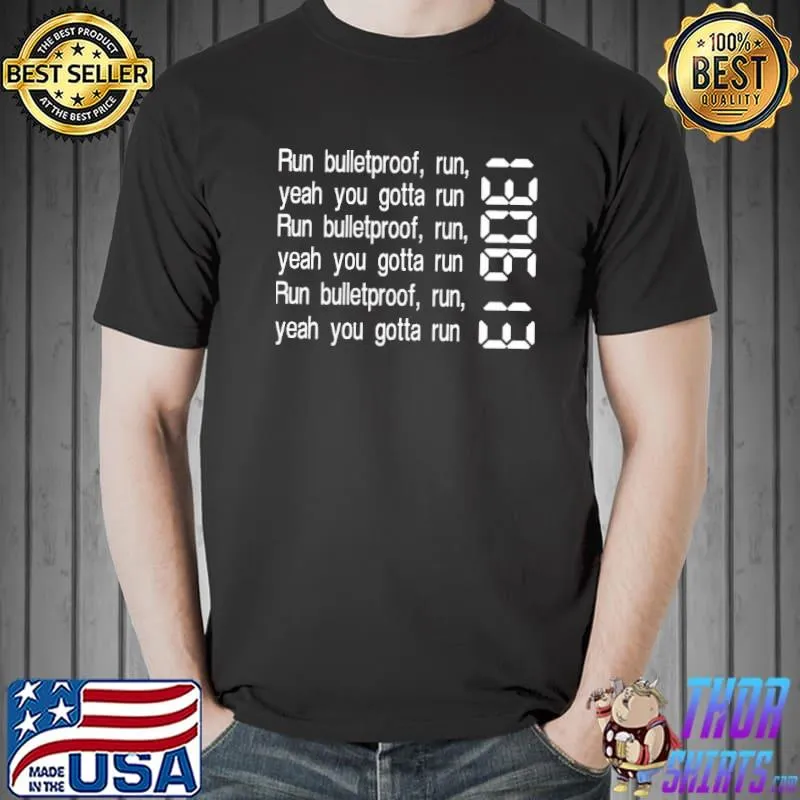 Run bts run bulletproof run yeah you gotta run proof classic shirt