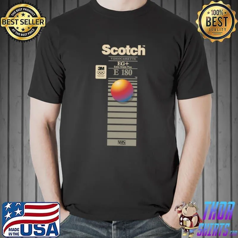 ScotchVideo Cassette E180 T-Shirt