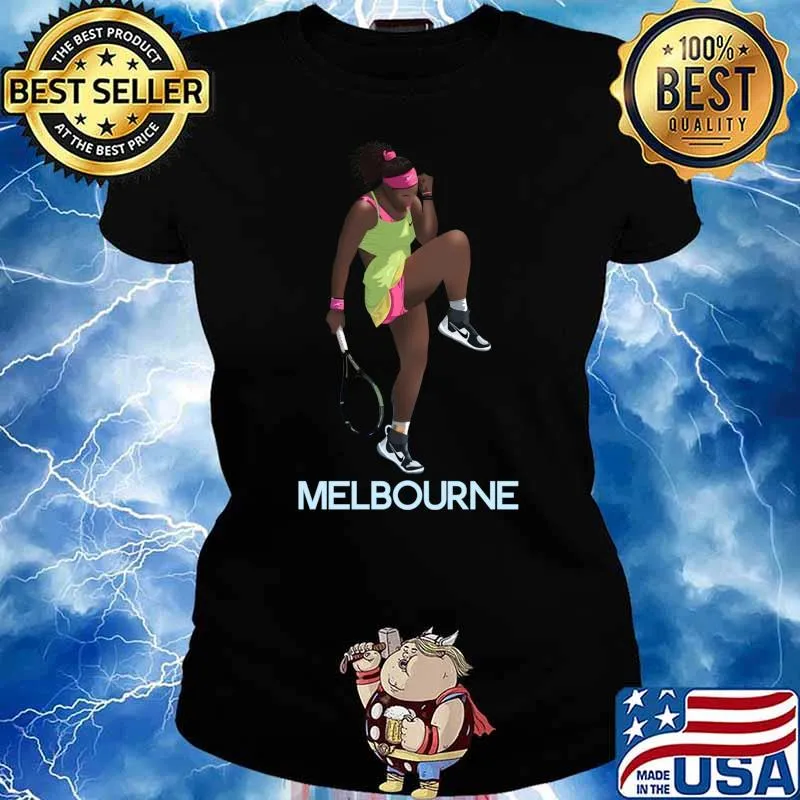 serena williams melbourne Essential T-Shirt Ladies tee