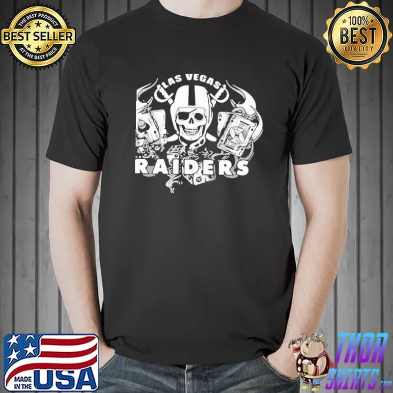 Skull in las vegas essential classic shirt