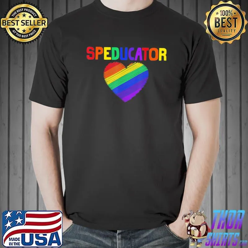 Sped squad special teacher back to school 2022 ed rainbow classic shirt