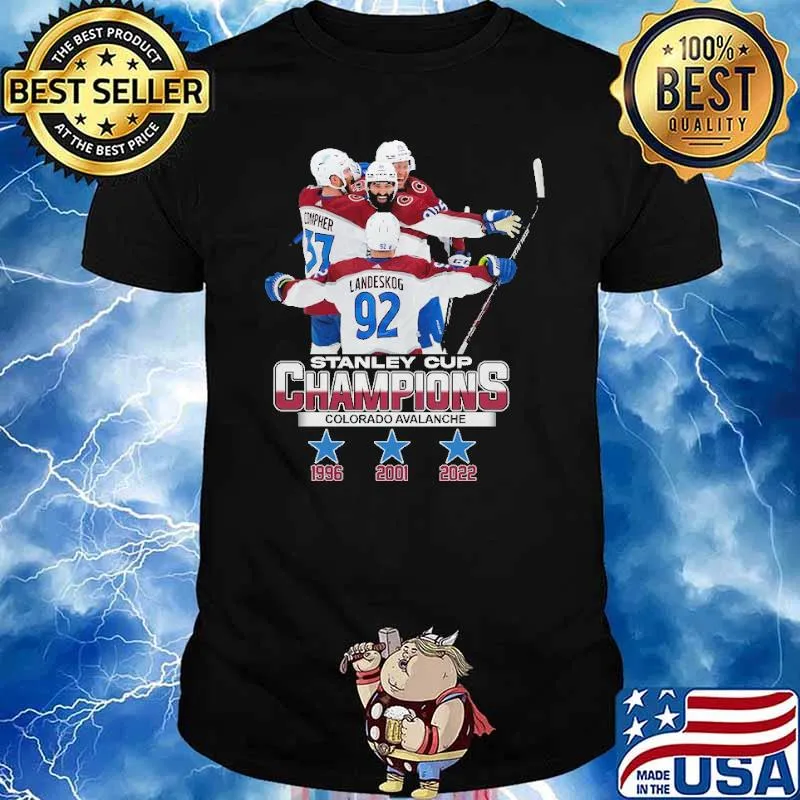 Stanley cup champions colorado avalanche hockey shirt