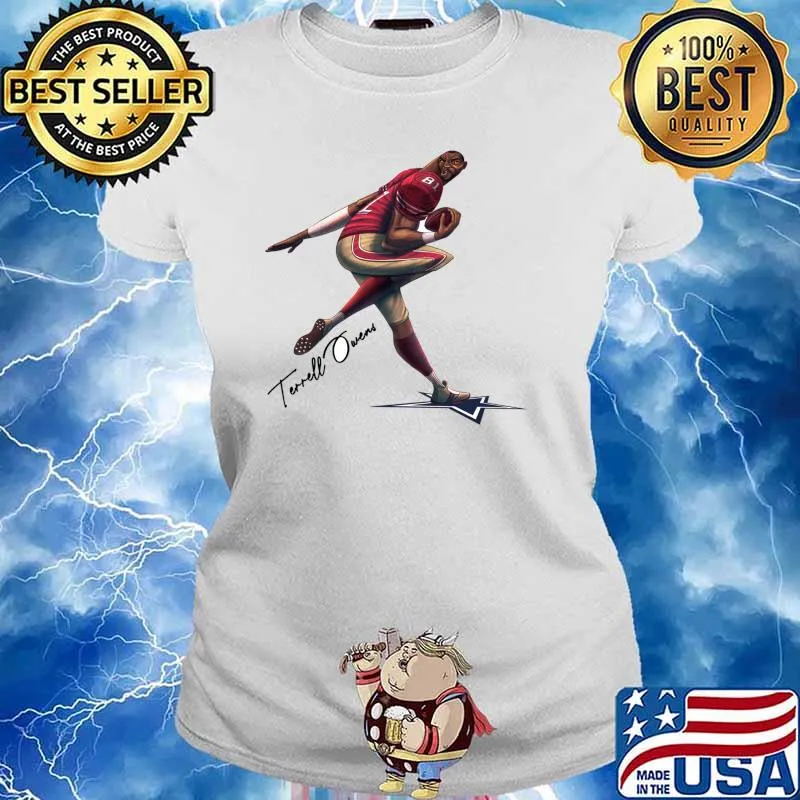 terrell owens legend 81 san francisco Classic T-Shirt Ladies tee