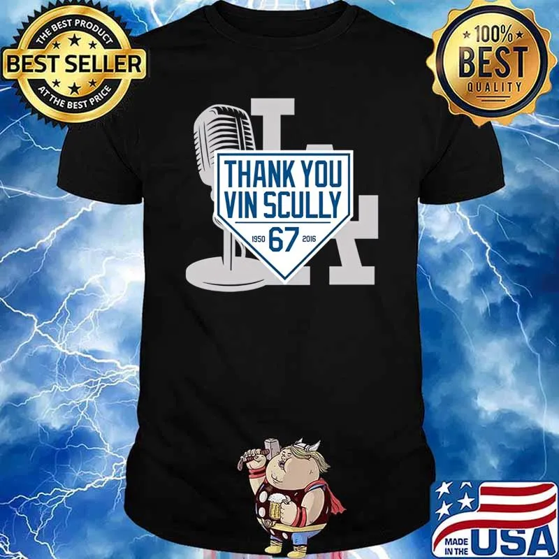 Thank You Vin Scully 1950-2016 67 - Rip Vin Scully Essential T-Shirt