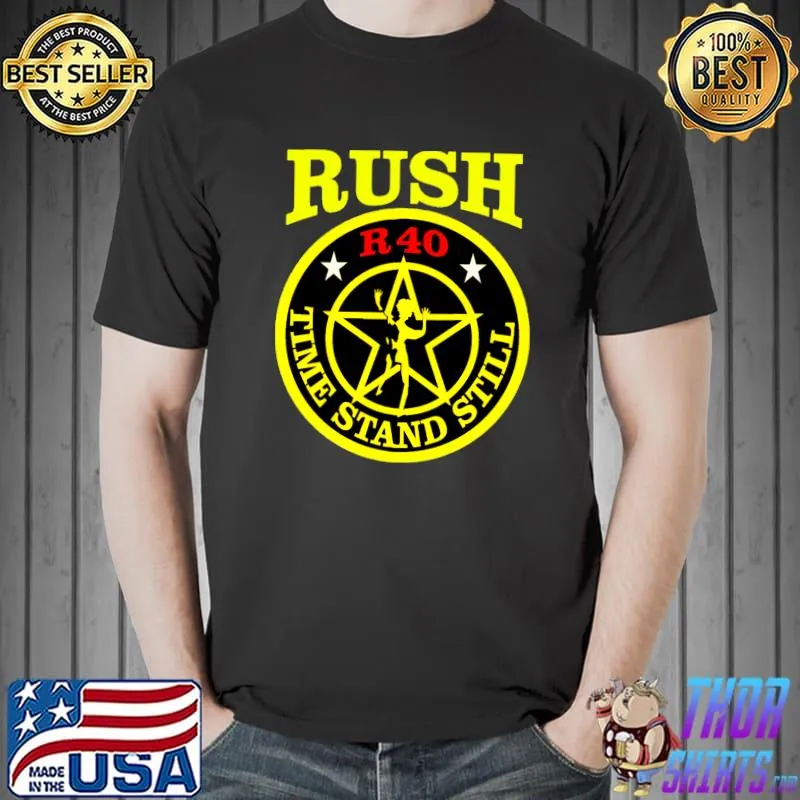the best design digital art RUSH Classic T-Shirt