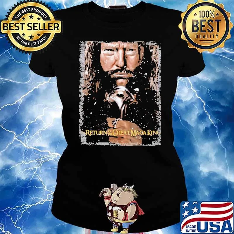 The Returrn Of The Great Maga King Jesus Shirt Ladies tee