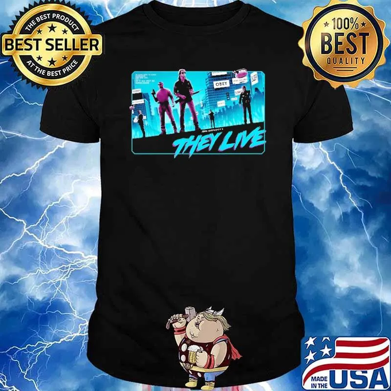 THey Live Obey Poster Shirt