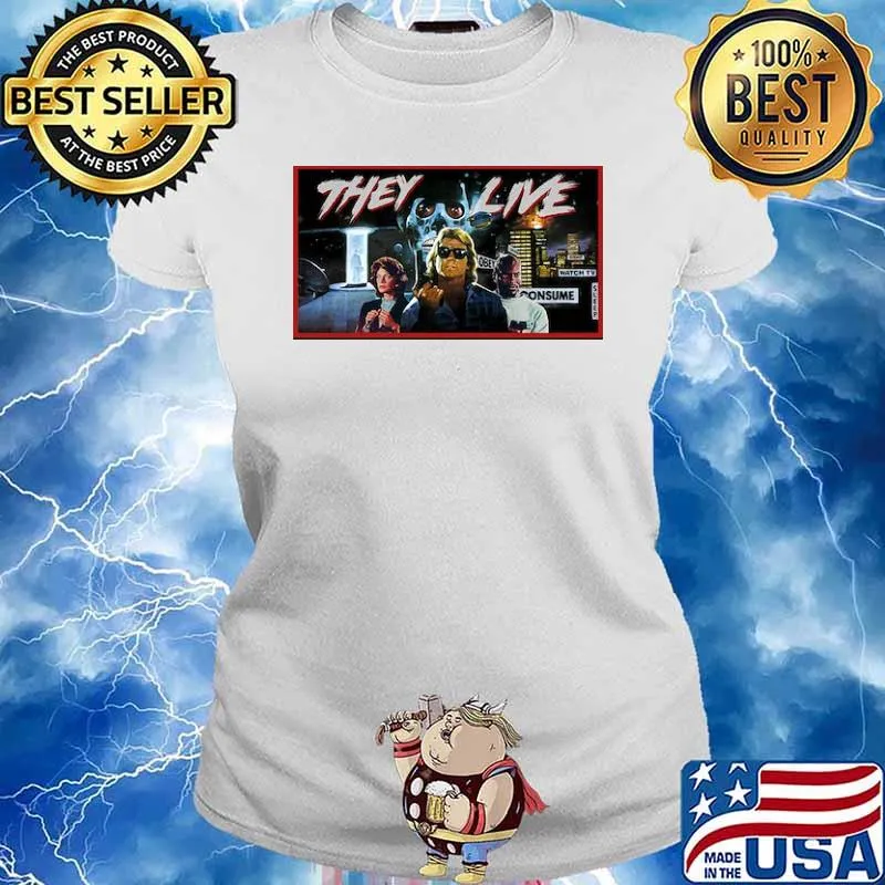 THey Live Obey Zombie Shirt Ladies tee