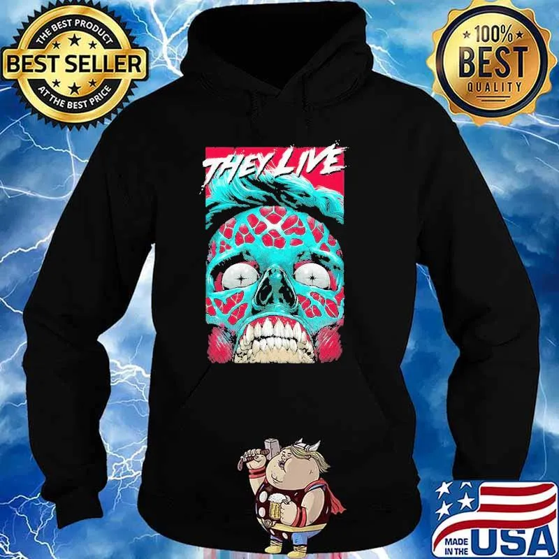They Live Zombie Shirt Hoodie
