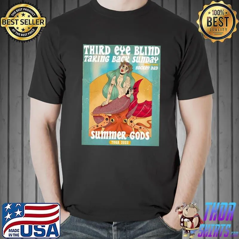 Third eye blind summer gods tour 2022 poster classic shirt