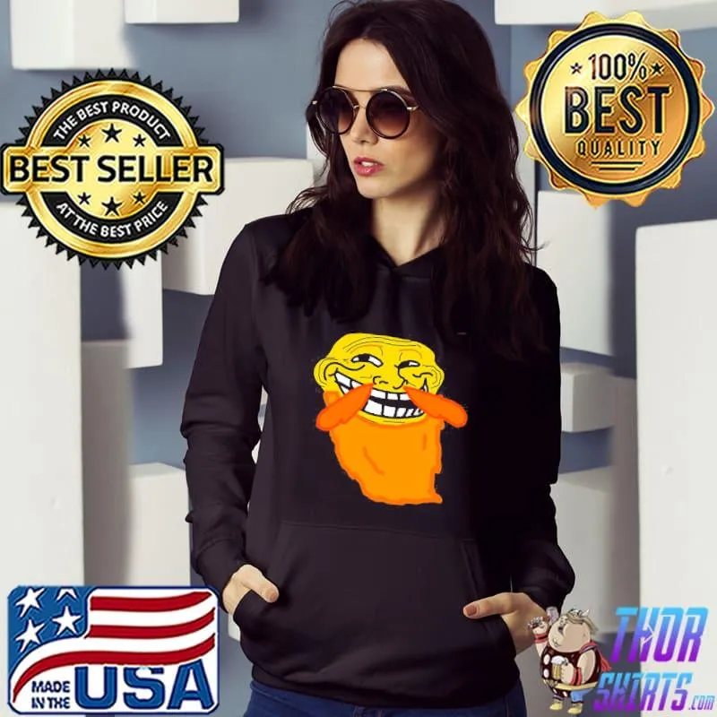 Troll face grumpy old troll classic s Hoodie