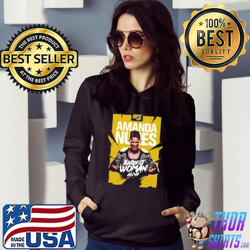 Up in arms baddest woman alive amanda nunes classic s Hoodie
