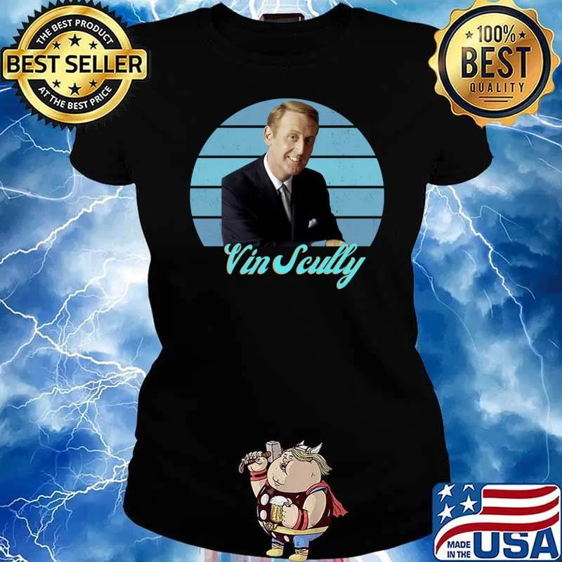 Vin Scully, RIP Vin Scully vintage T-Shirt Ladies tee