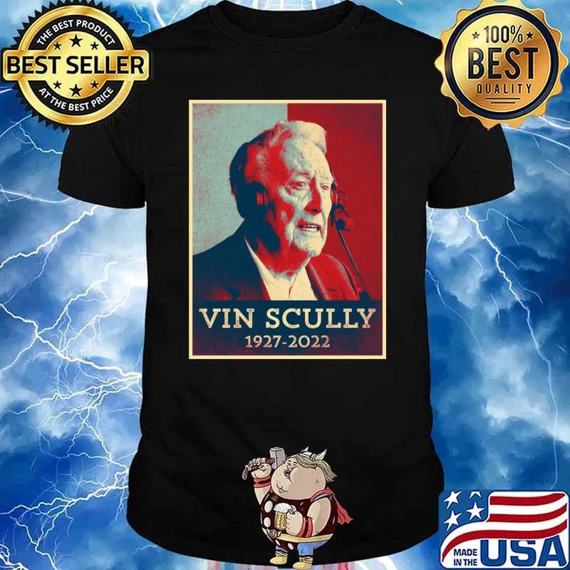 Vin Scully Vintage Retro 1927-2022 Classic T-Shirt