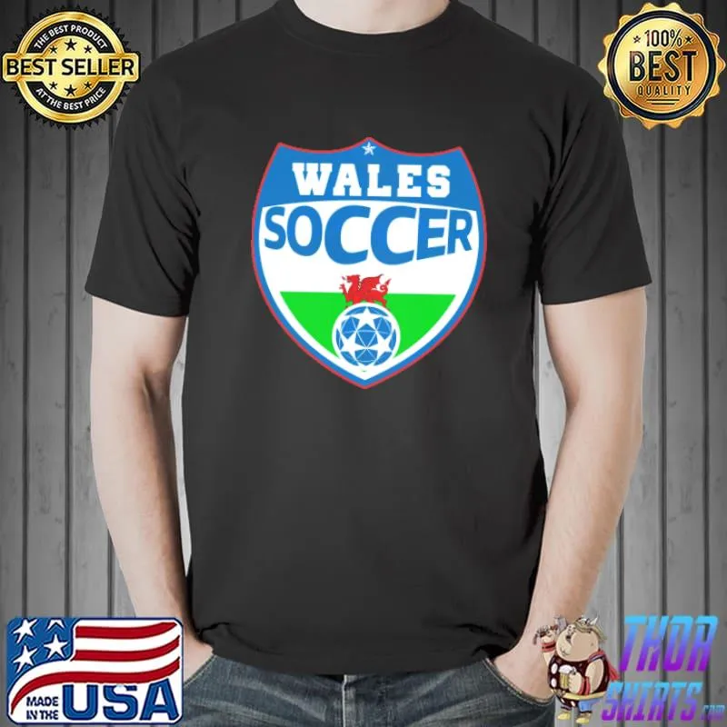 Wales soccer fans jersey Australian flag Football lovers sport shirt