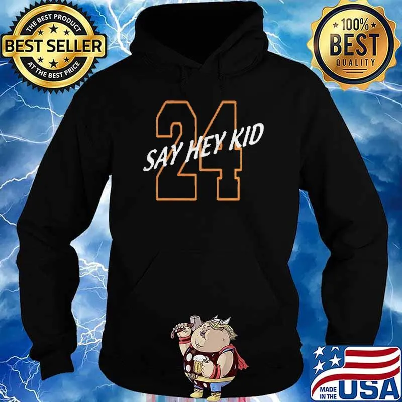 Willie Mays 24 Shirt Hoodie